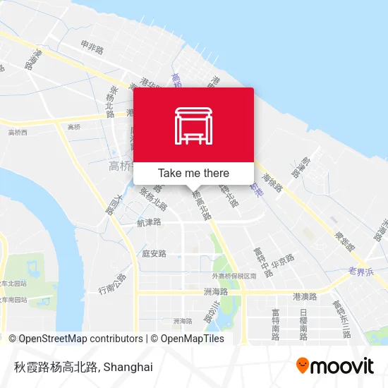 秋霞路杨高北路 map