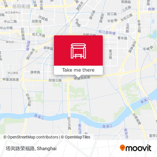 塔闵路荣福路 map