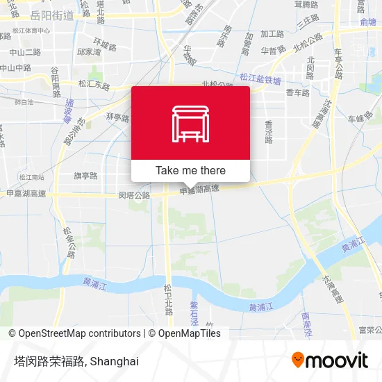 塔闵路荣福路 map