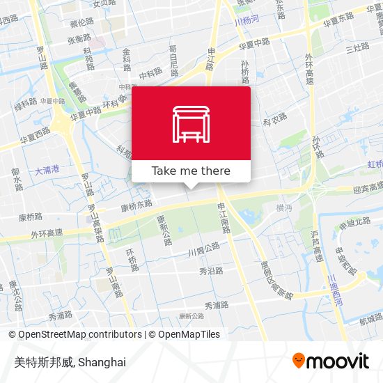 美特斯邦威 map