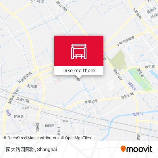 园大路园际路 map