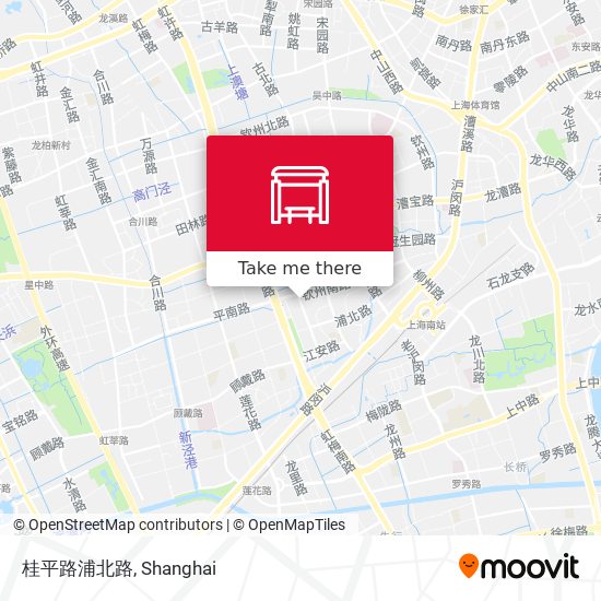 桂平路浦北路 map