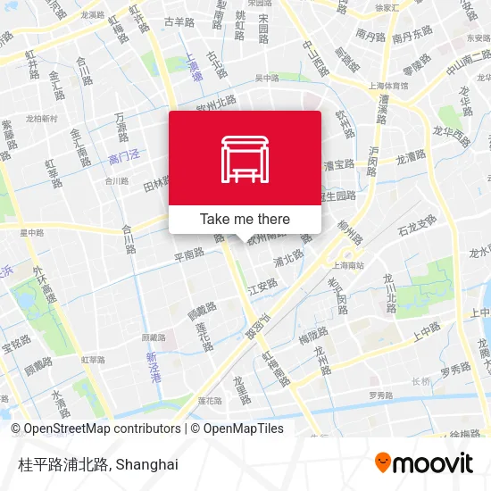 桂平路浦北路 map