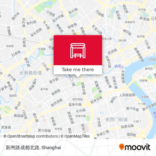 新闸路成都北路 map