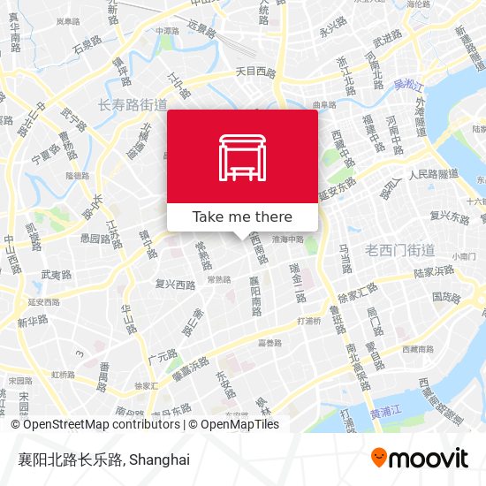 襄阳北路长乐路 map