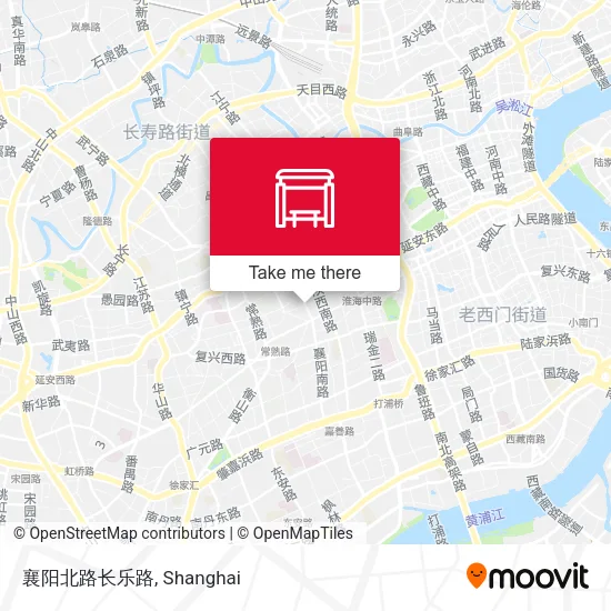 襄阳北路长乐路 map