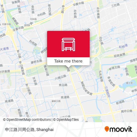 申江路川周公路 map
