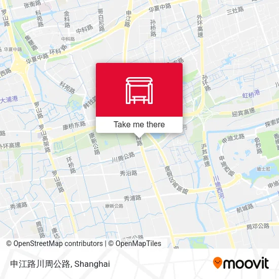 申江路川周公路 map