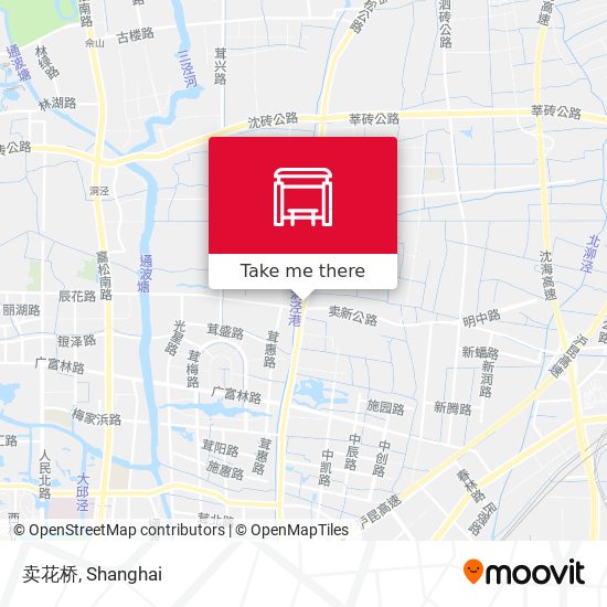 卖花桥 map