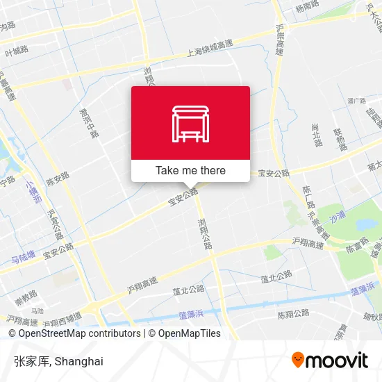 张家厍 map