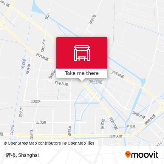 牌楼 map