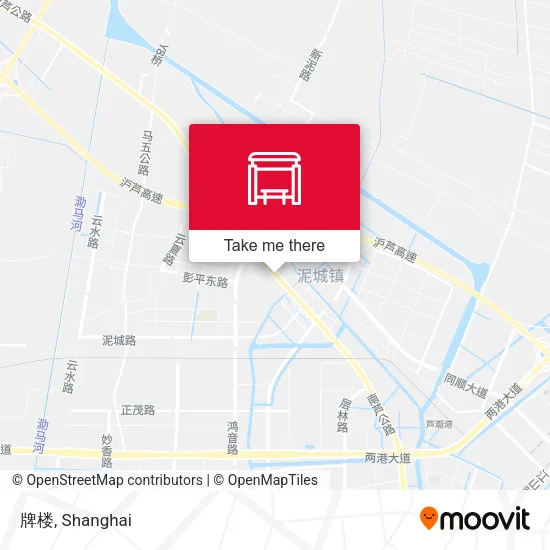 牌楼 map