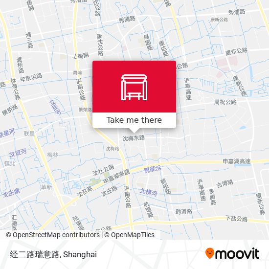 经二路瑞意路 map