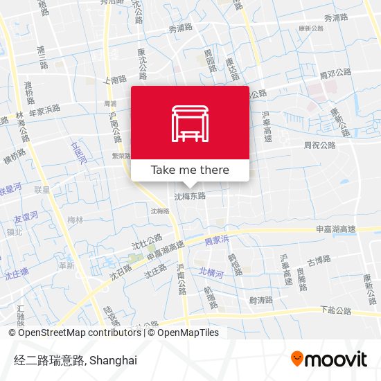 经二路瑞意路 map