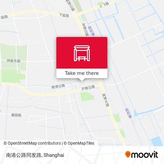 南港公路同发路 map
