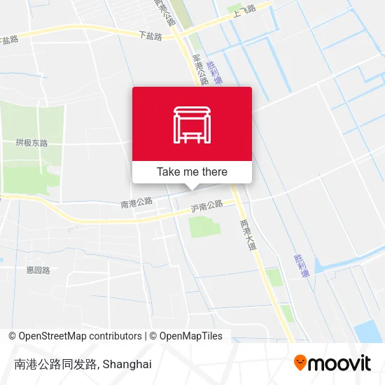 南港公路同发路 map