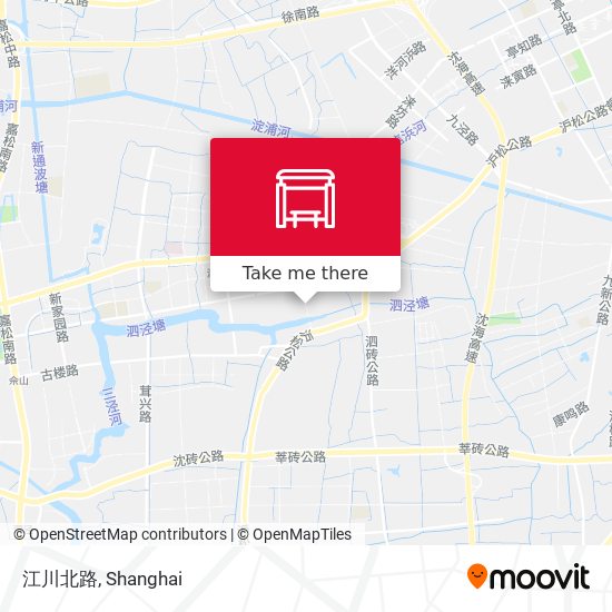 江川北路 map
