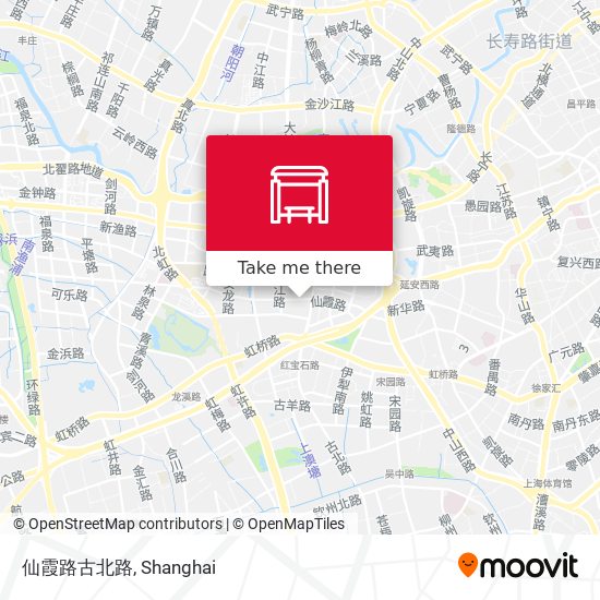 仙霞路古北路 map