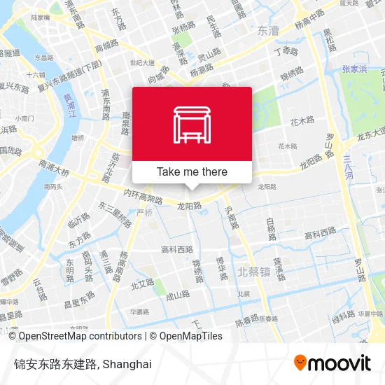锦安东路东建路 map