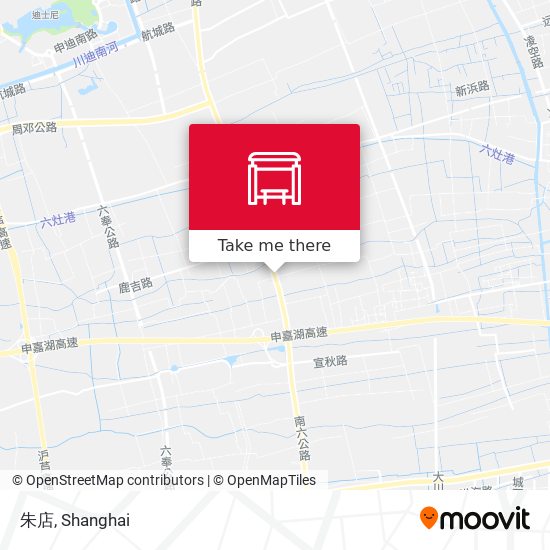 朱店 map