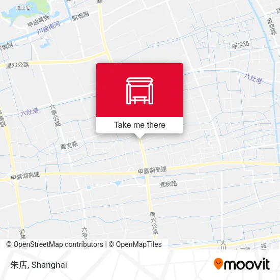 朱店 map