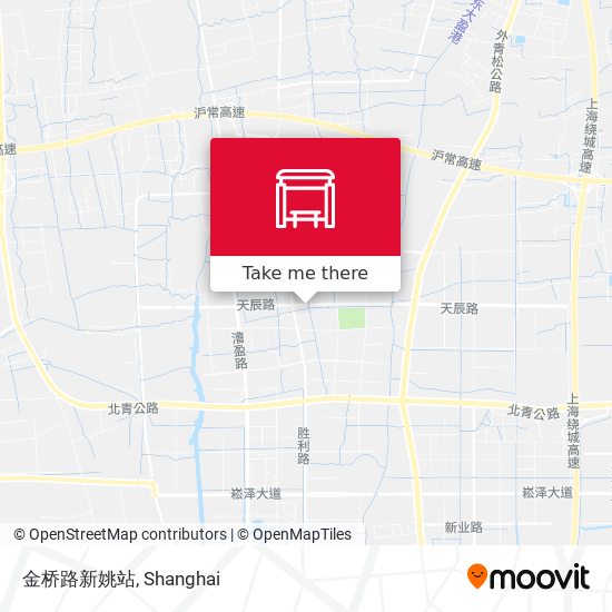 金桥路新姚站 map