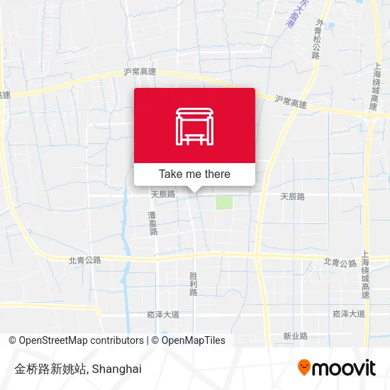 金桥路新姚站 map