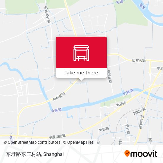 东圩路东庄村站 map