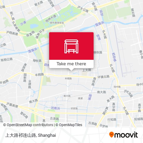 上大路祁连山路 map