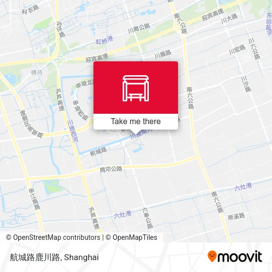 航城路鹿川路 map