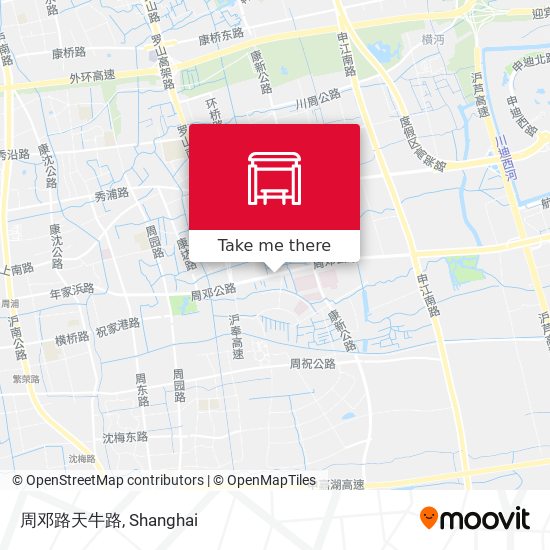 周邓路天牛路 map