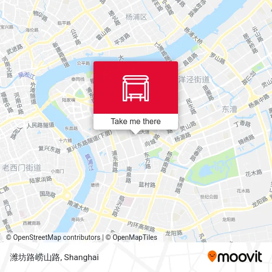 潍坊路崂山路 map