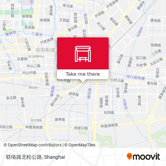 联络路北松公路 map