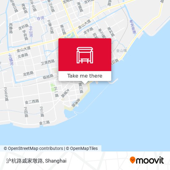 沪杭路戚家墩路 map