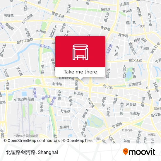 北翟路剑河路 map