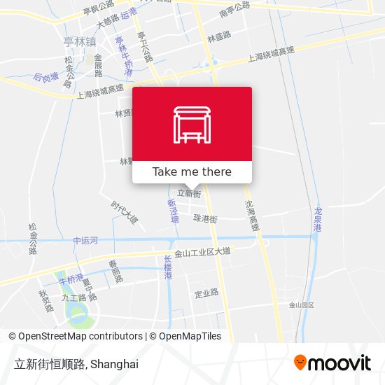 立新街恒顺路 map