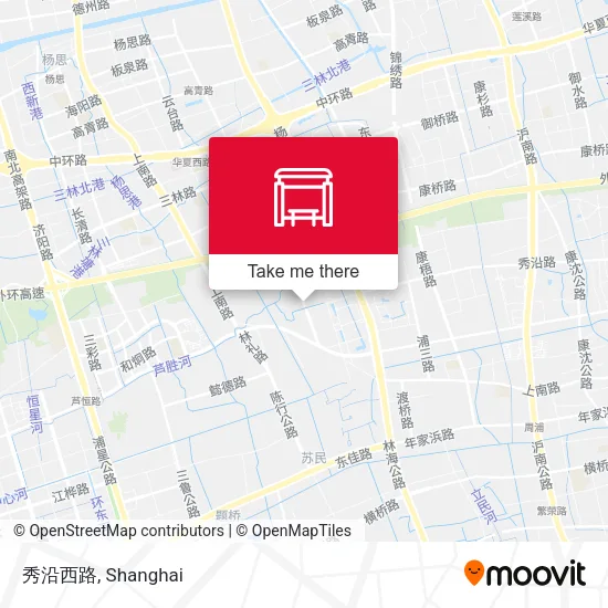 秀沿西路 map