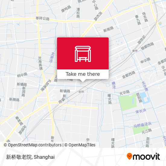 新桥敬老院 map