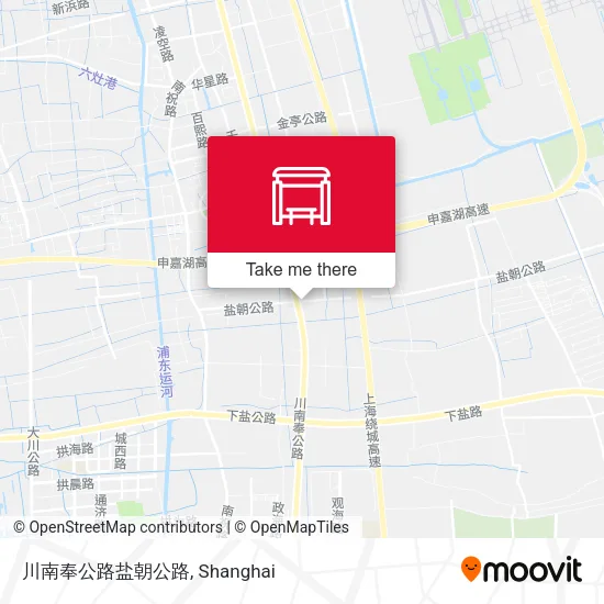 川南奉公路盐朝公路 map