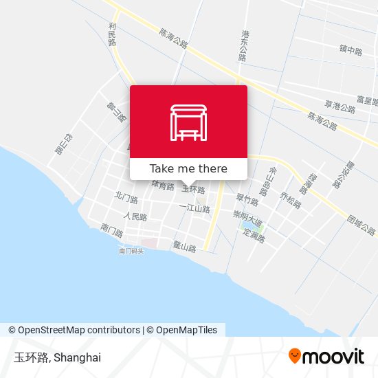 玉环路 map