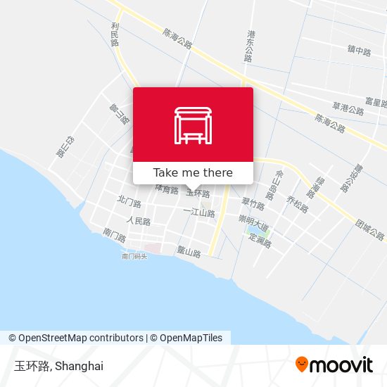 玉环路 map