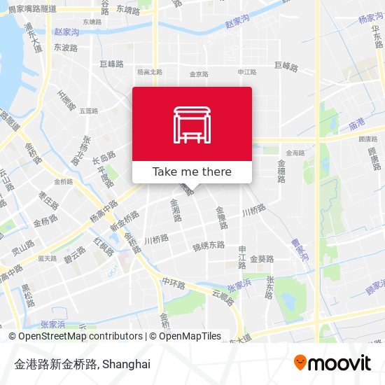 金港路新金桥路 map