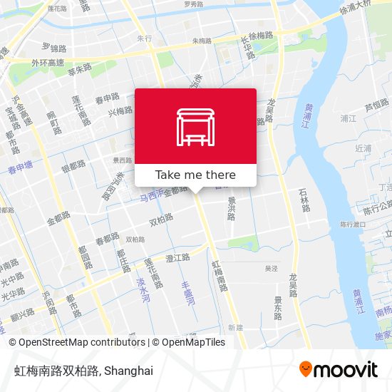 虹梅南路双柏路 map