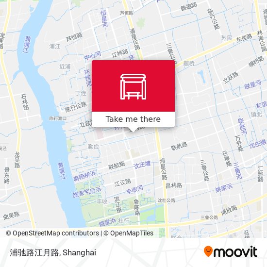 浦驰路江月路 map