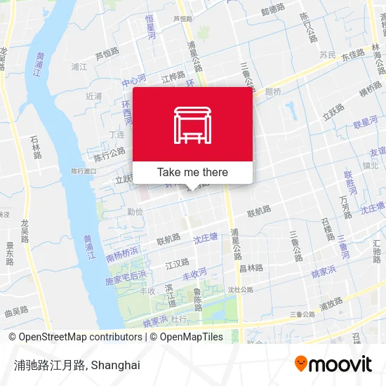浦驰路江月路 map