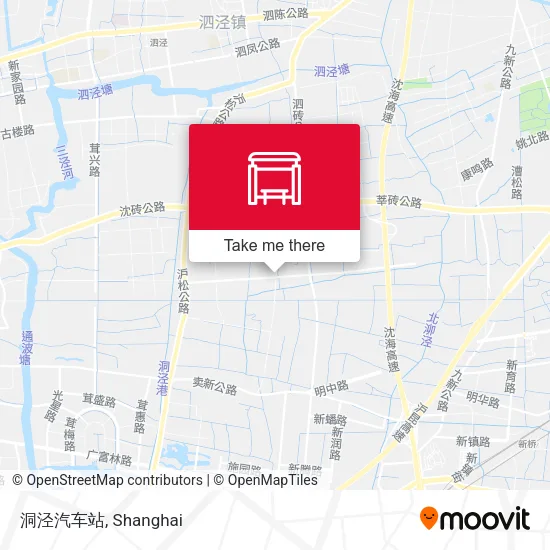 洞泾汽车站 map