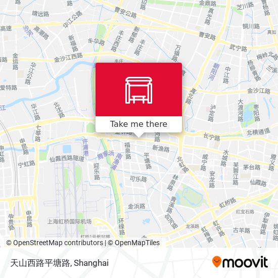 天山西路平塘路 map