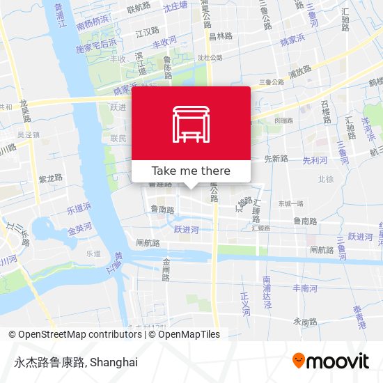 永杰路鲁康路 map