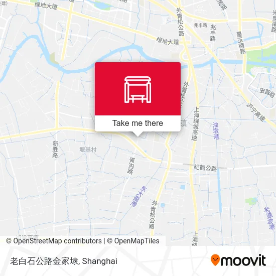 老白石公路金家埭 map