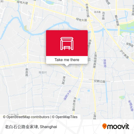 老白石公路金家埭 map
